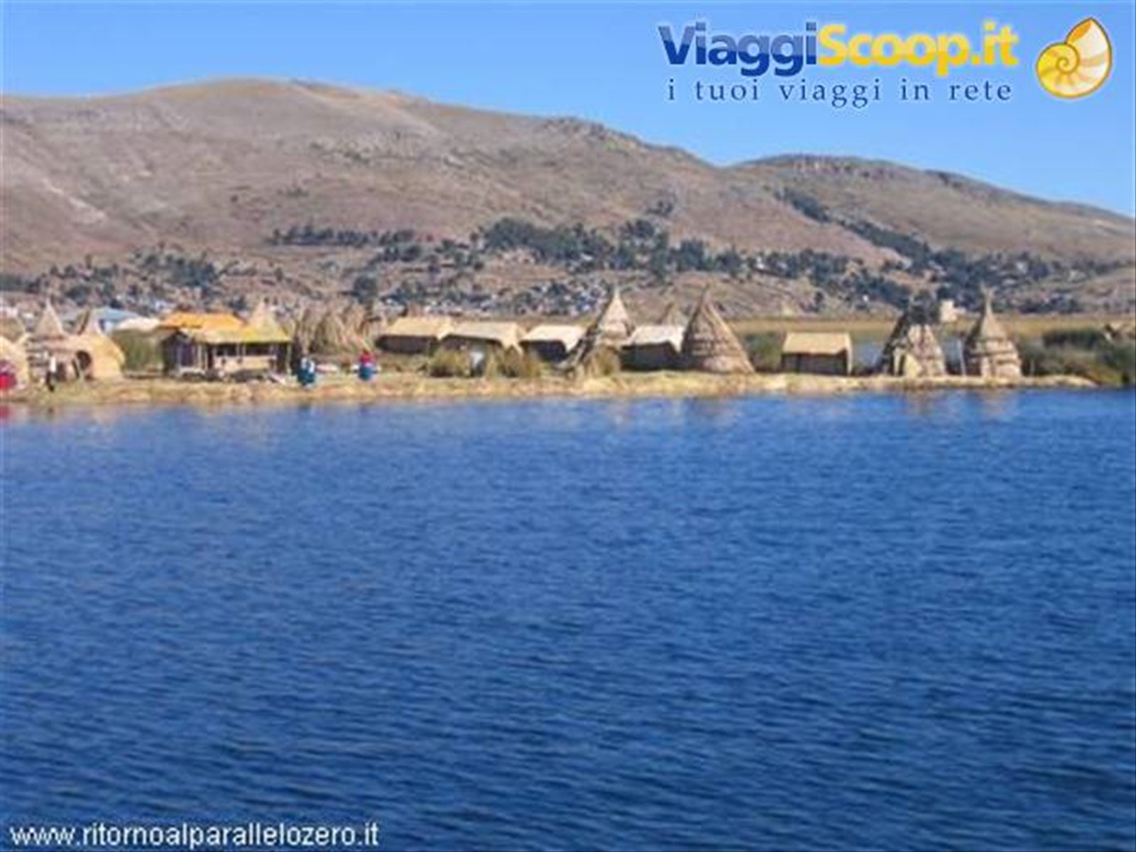 Uros floating island