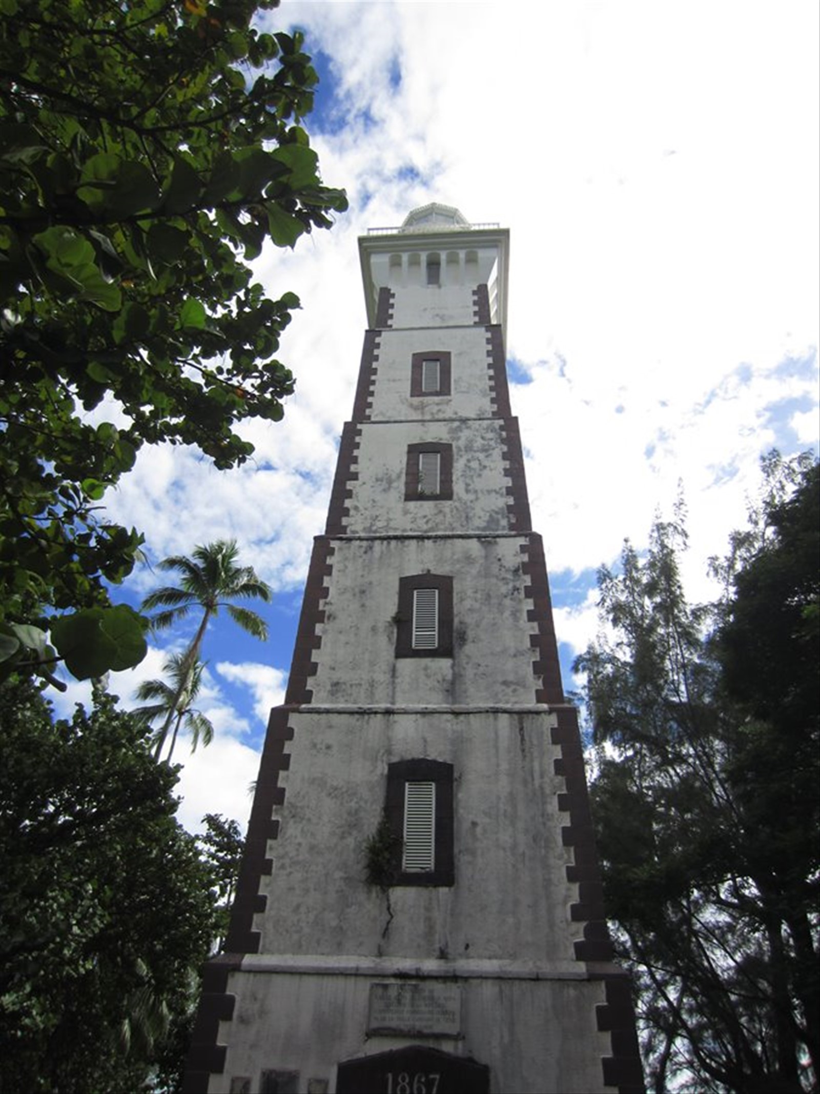 Il faro di Point Venus Mahina Tahiti