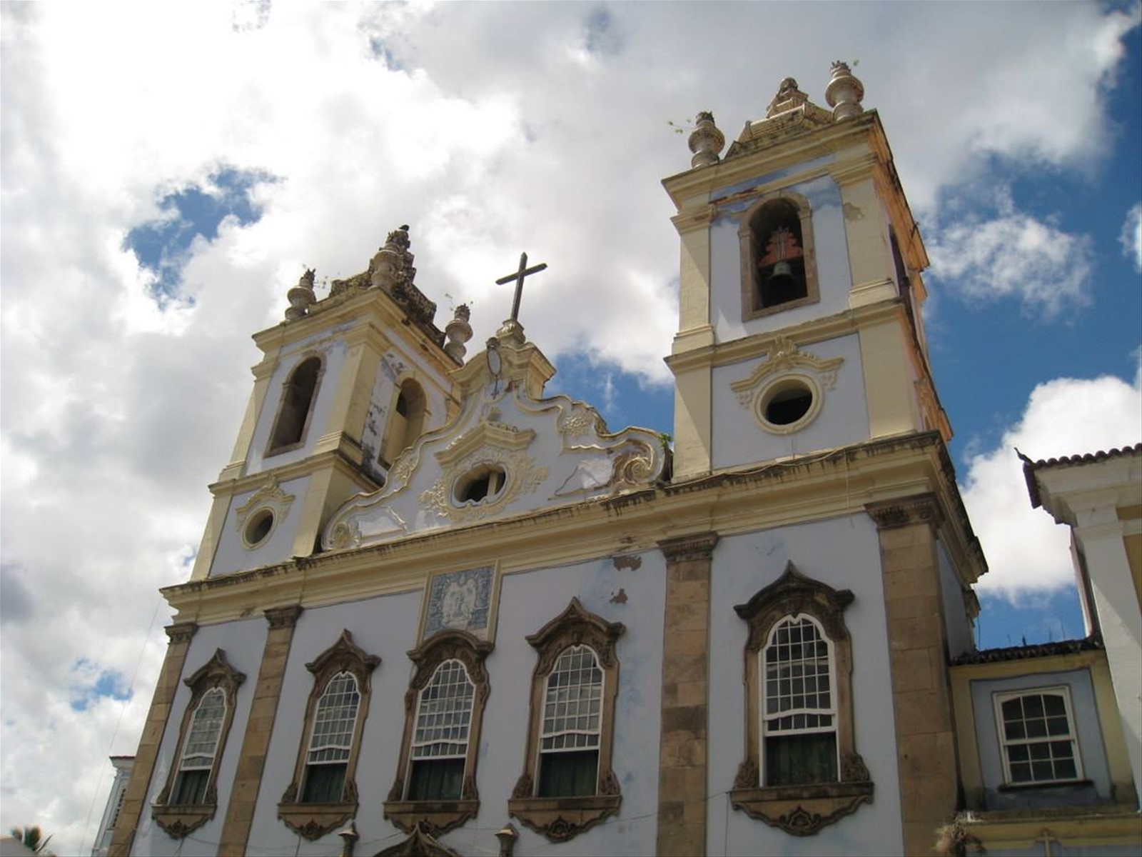La chiesa di Nosso Senhorn do Rosario Dos Pretos