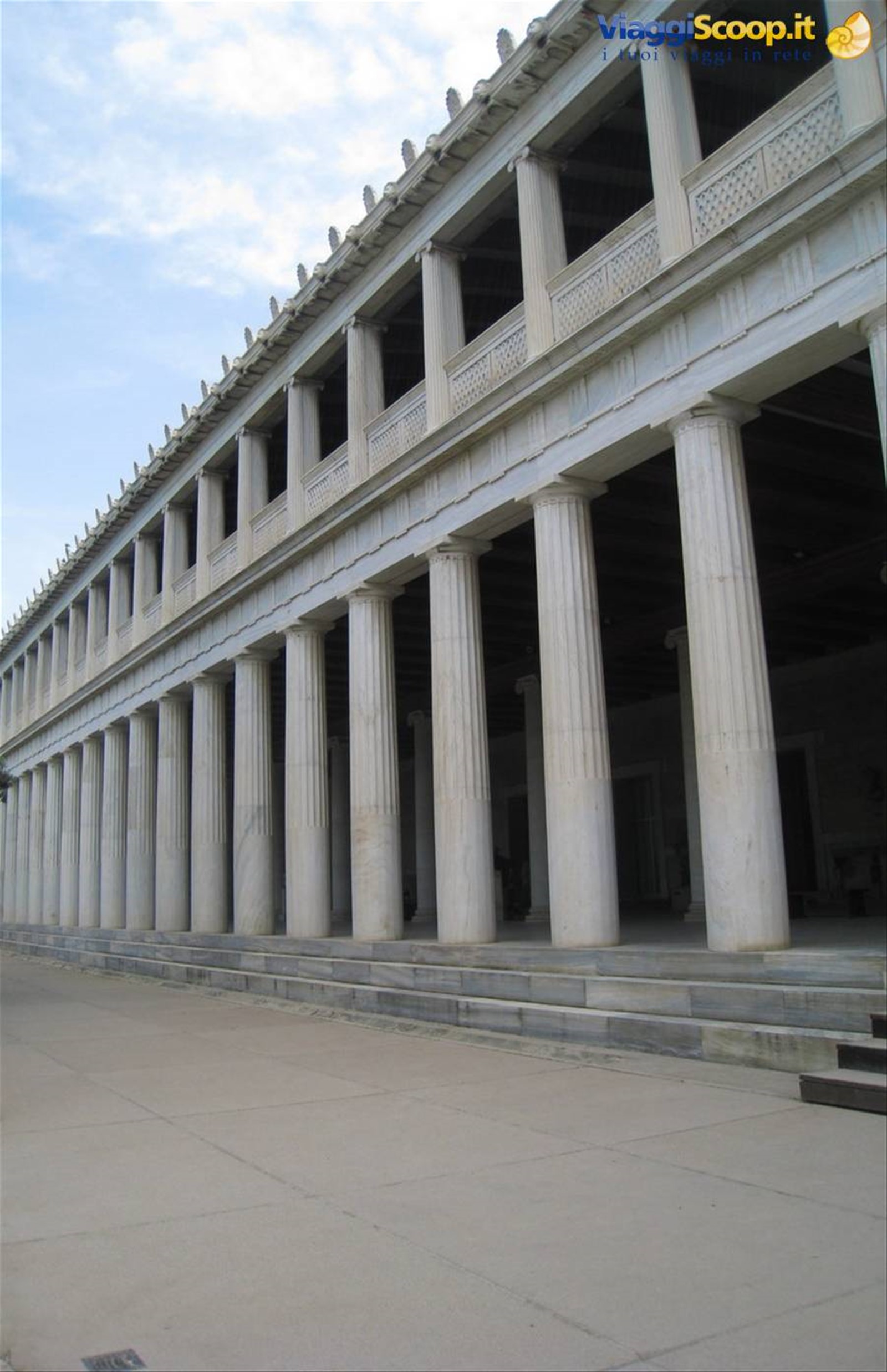 Stoa di Attalus II re di Pergamo Ospita il Museo dell'Agorà
