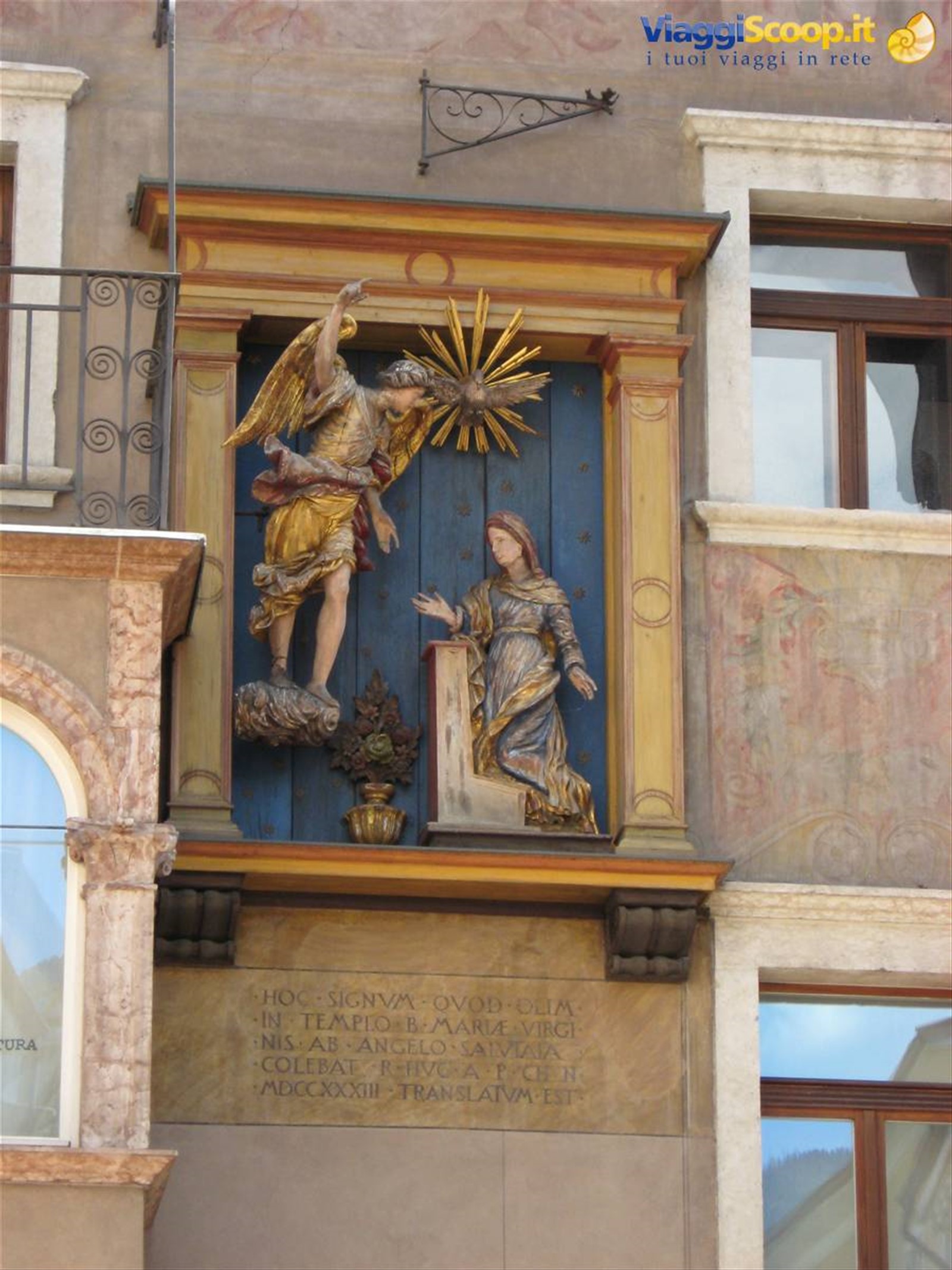 Trento in una mattinata d'agosto