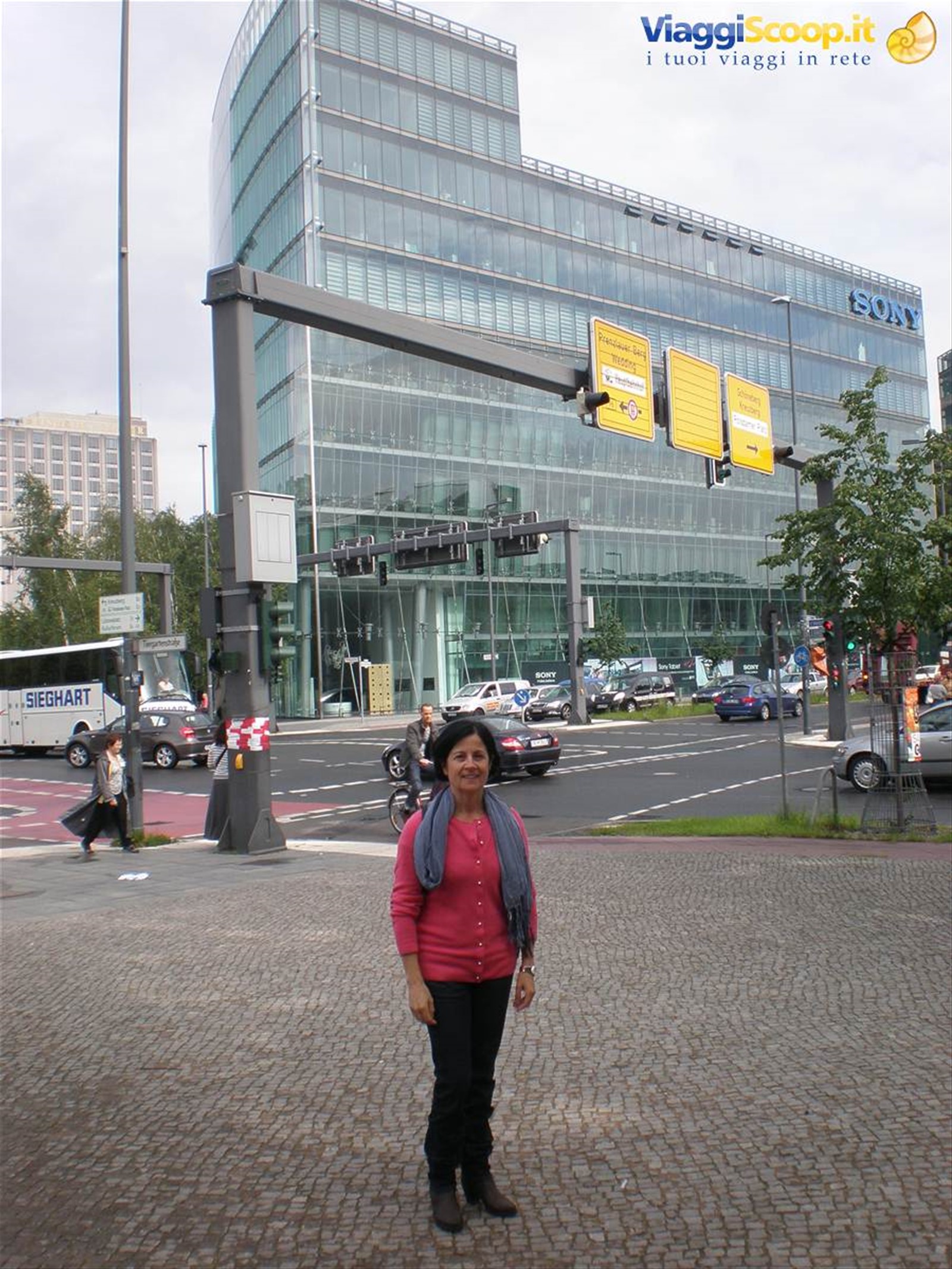 il palazzo della Sony a Berlino