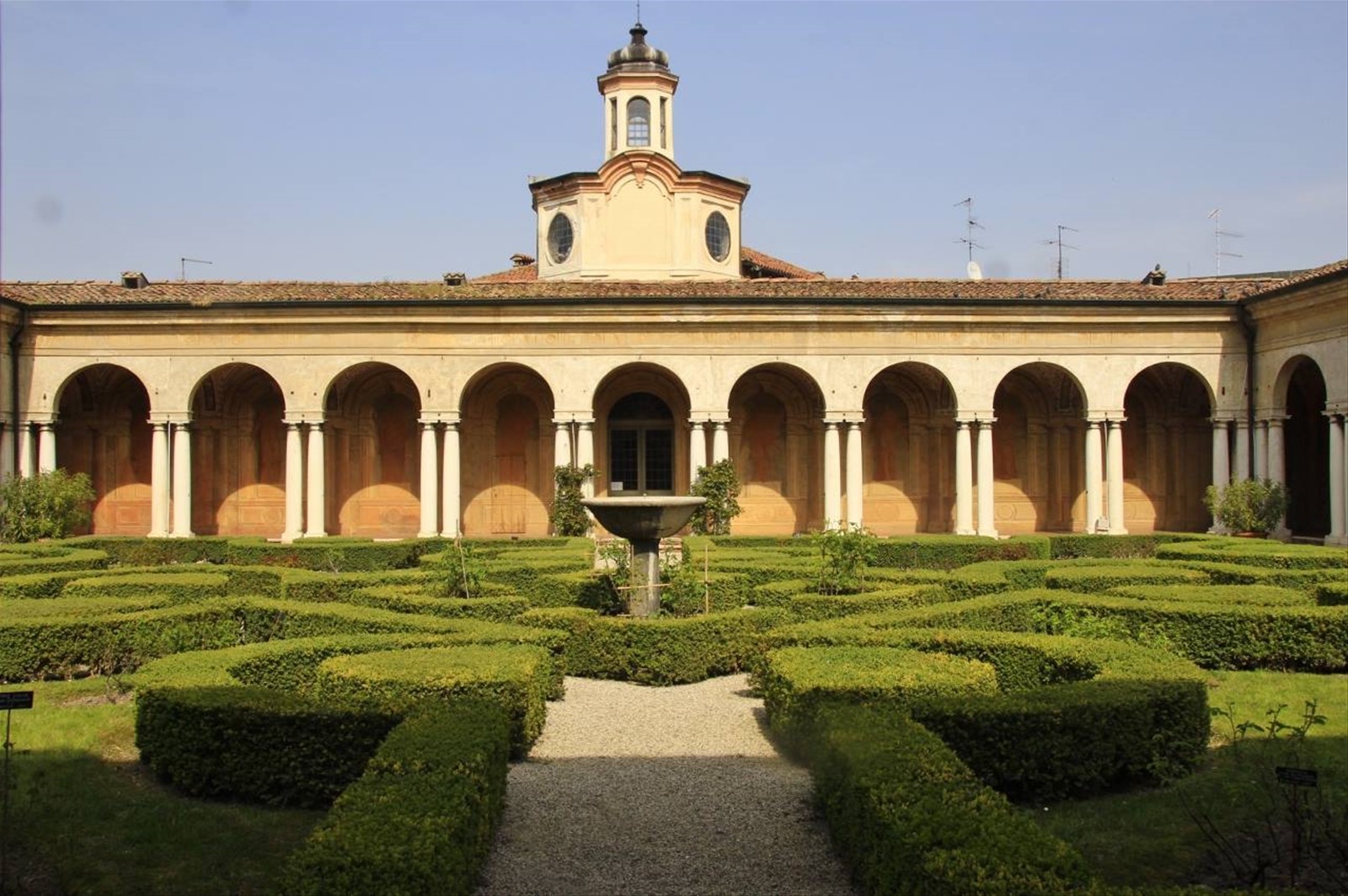 Giardino pensile Palazzo Ducale-Mantova