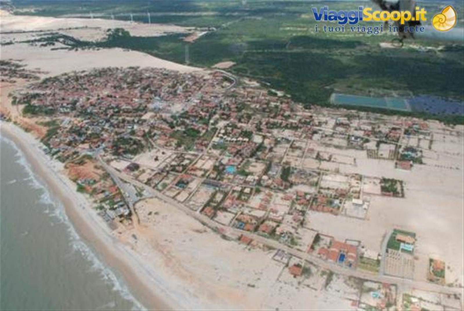 Il villaggio di Canoa Quebrada