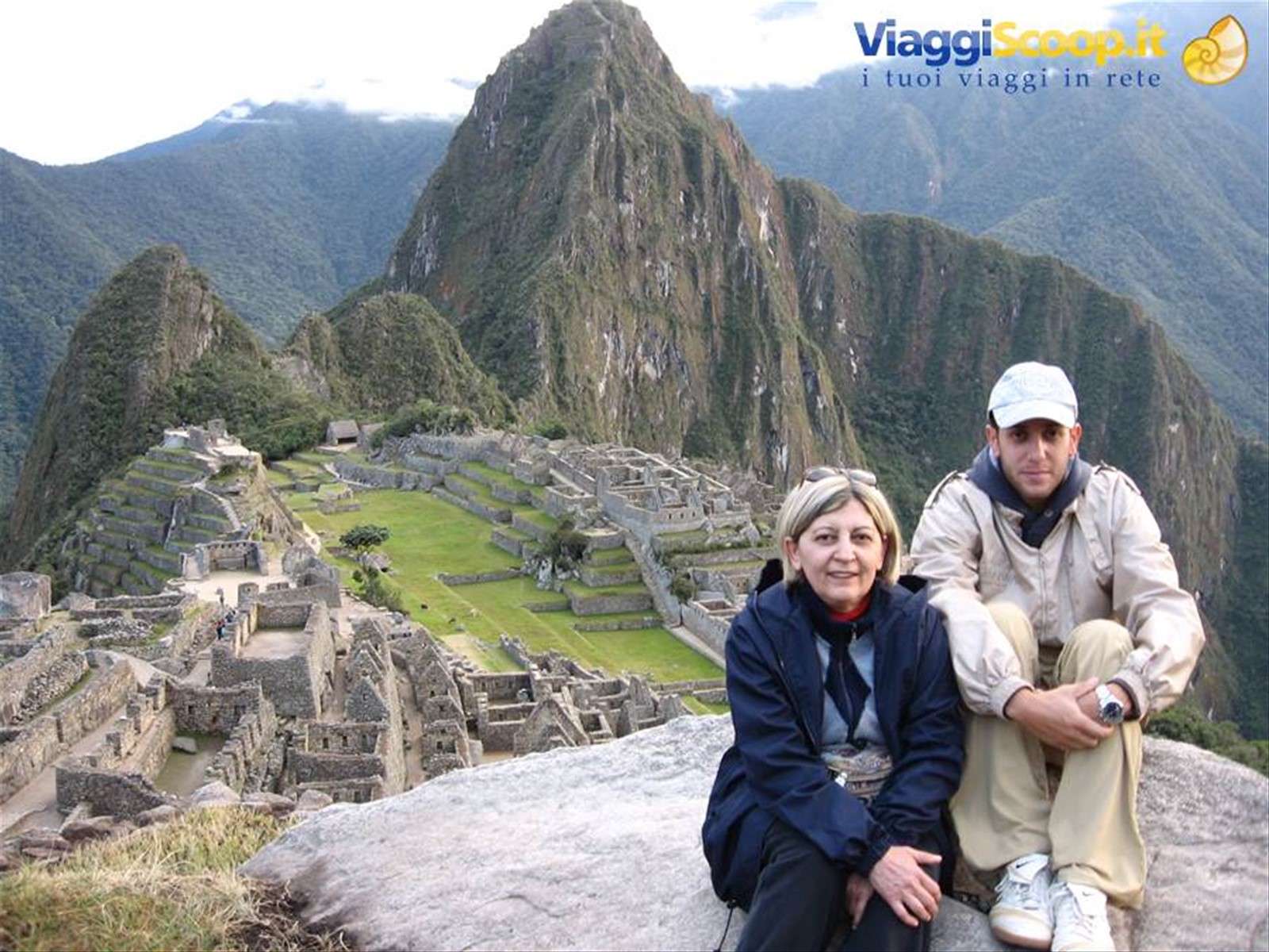 AL MACCHU PICCHU CON MIO FIGLIO