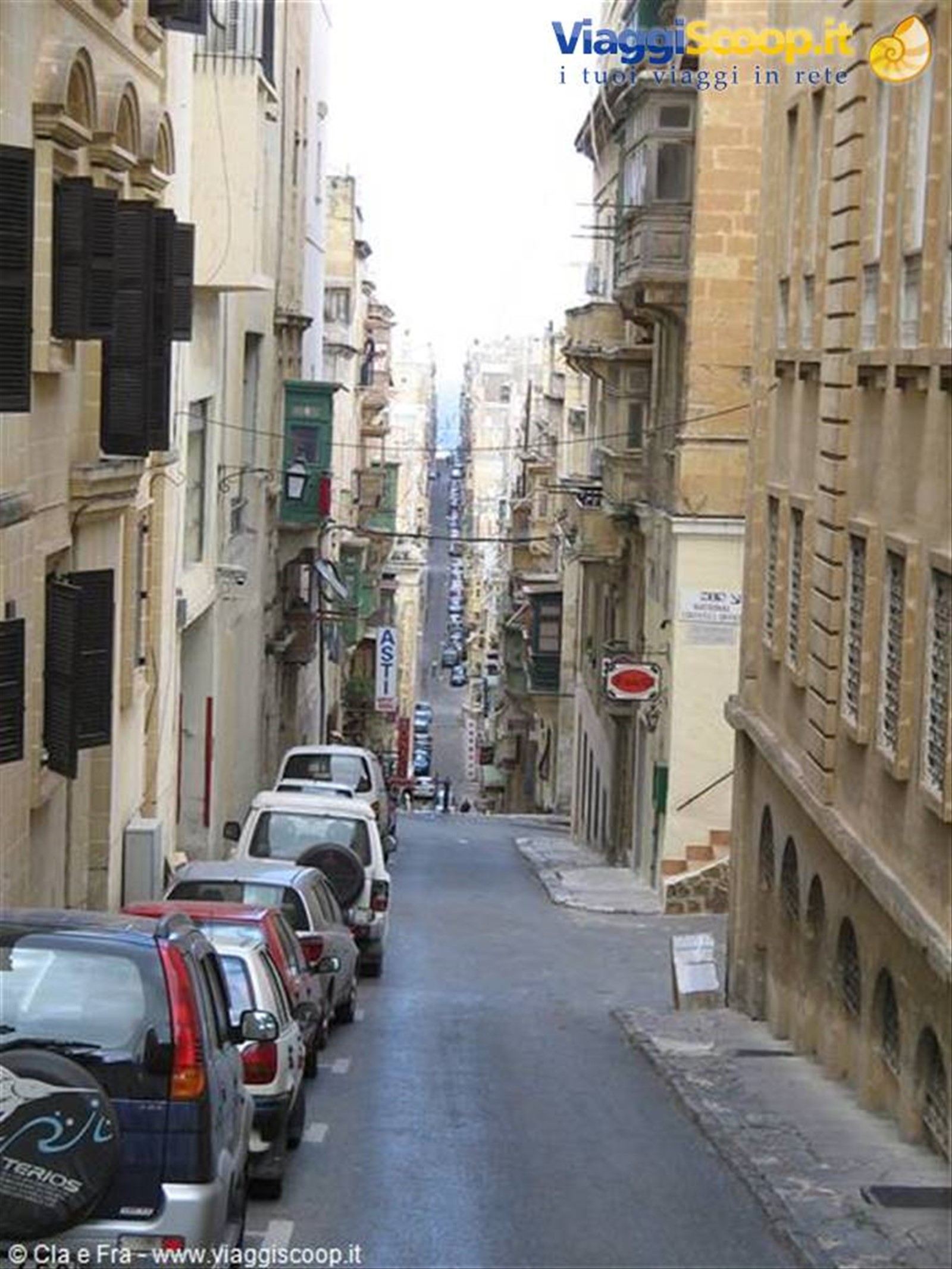 viuzze strette de La Valletta
