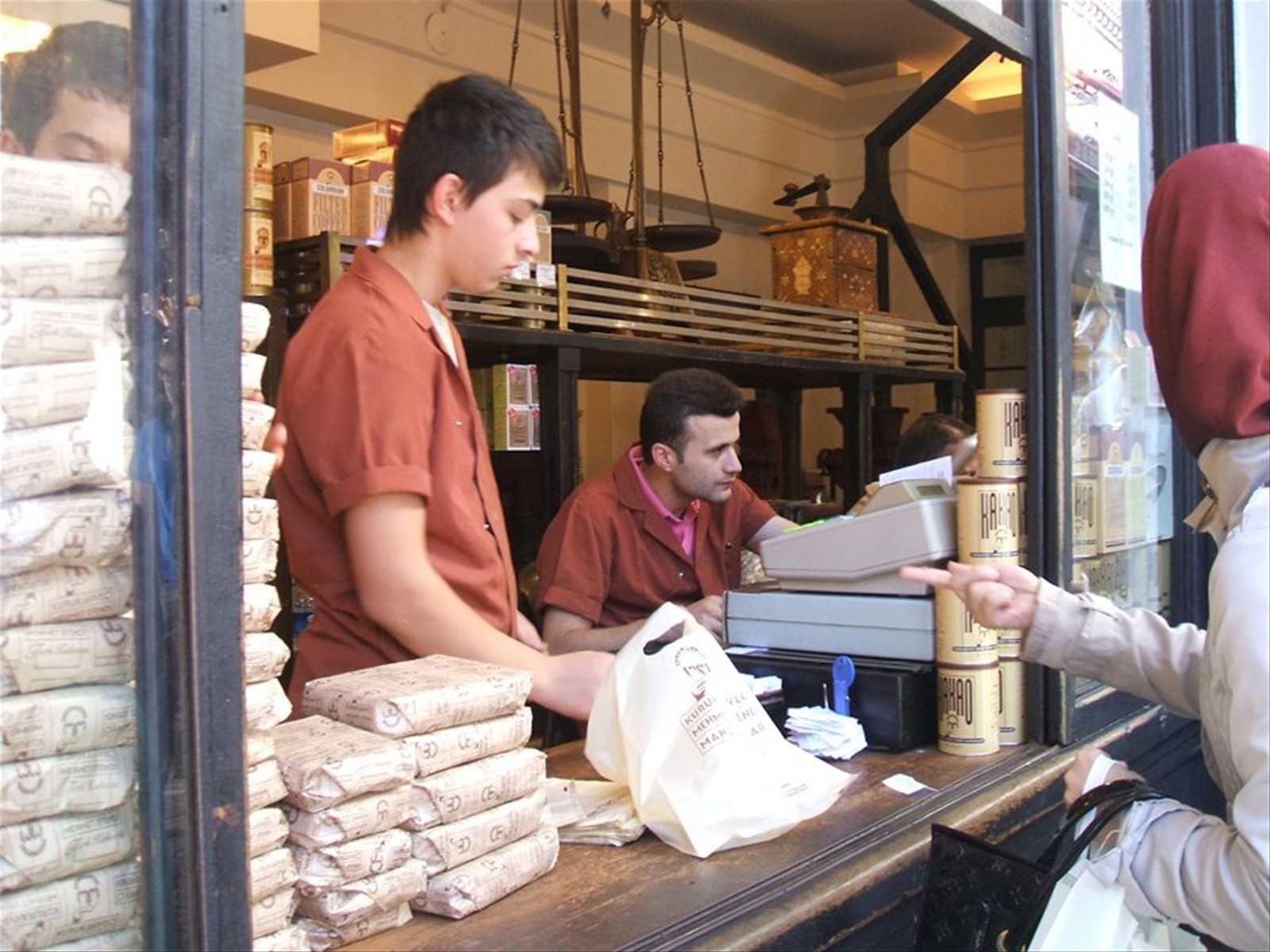 caffe' al mercato
