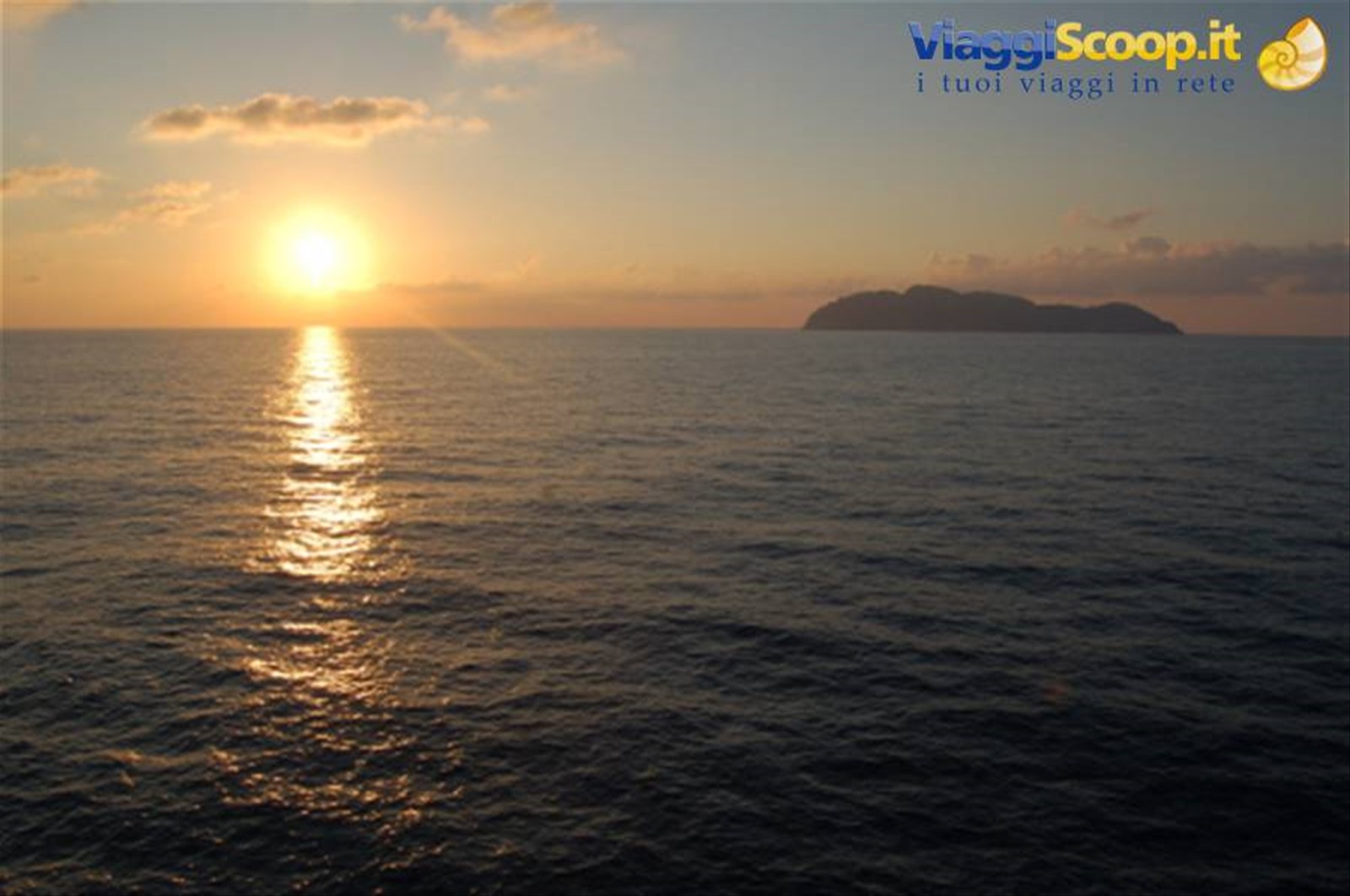 tramonto sulla Gorgona