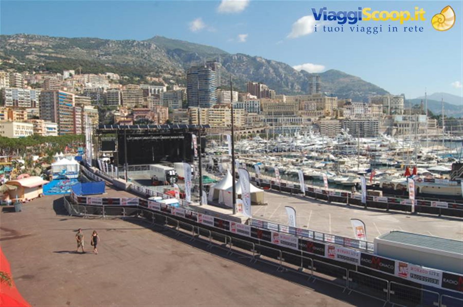 il palco del concerto